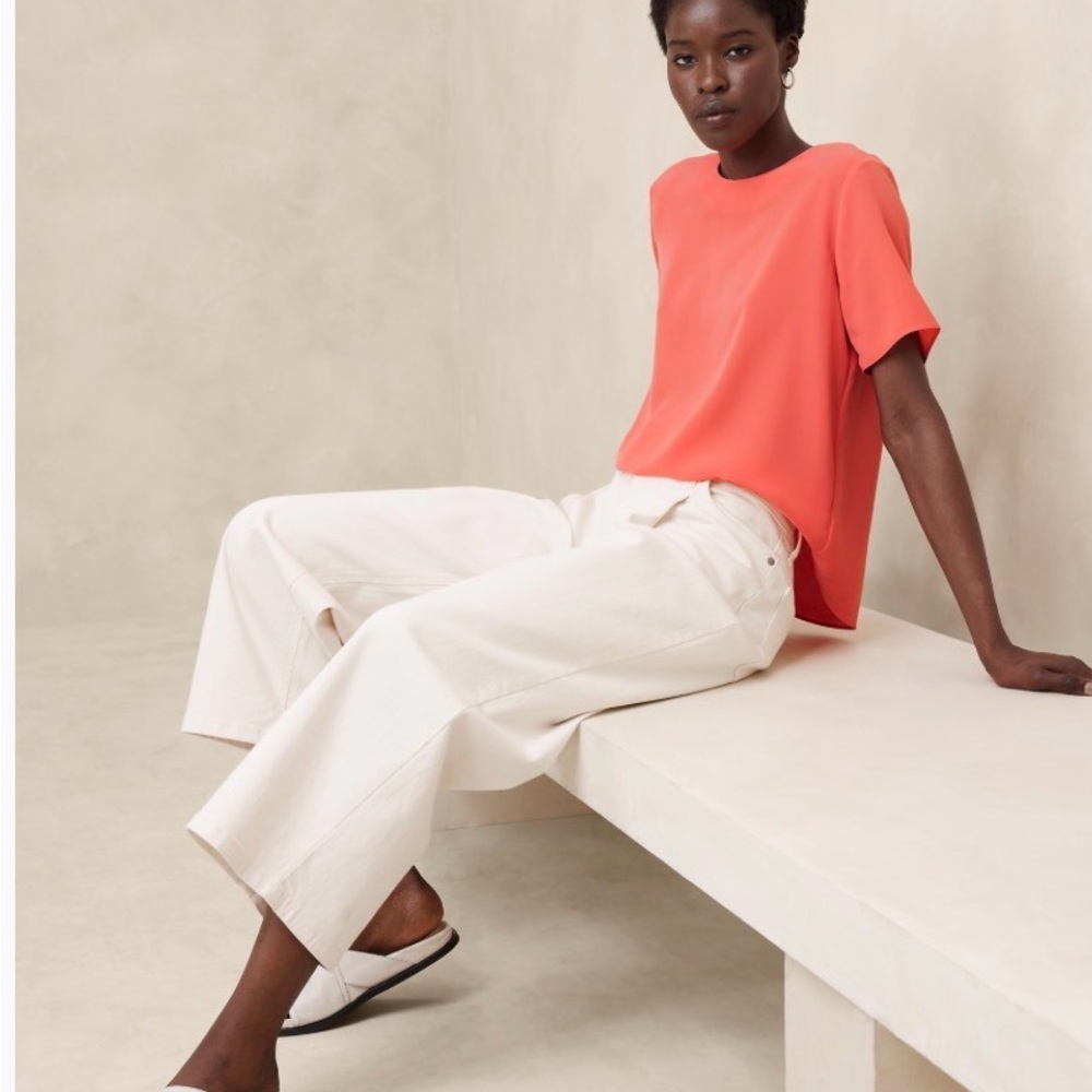 Banana Republic Coral Blouse